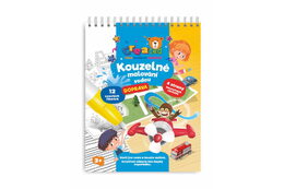 Kouzelné malování vodou/blok s tužkou doprava created 4 listy 17x23x2cm