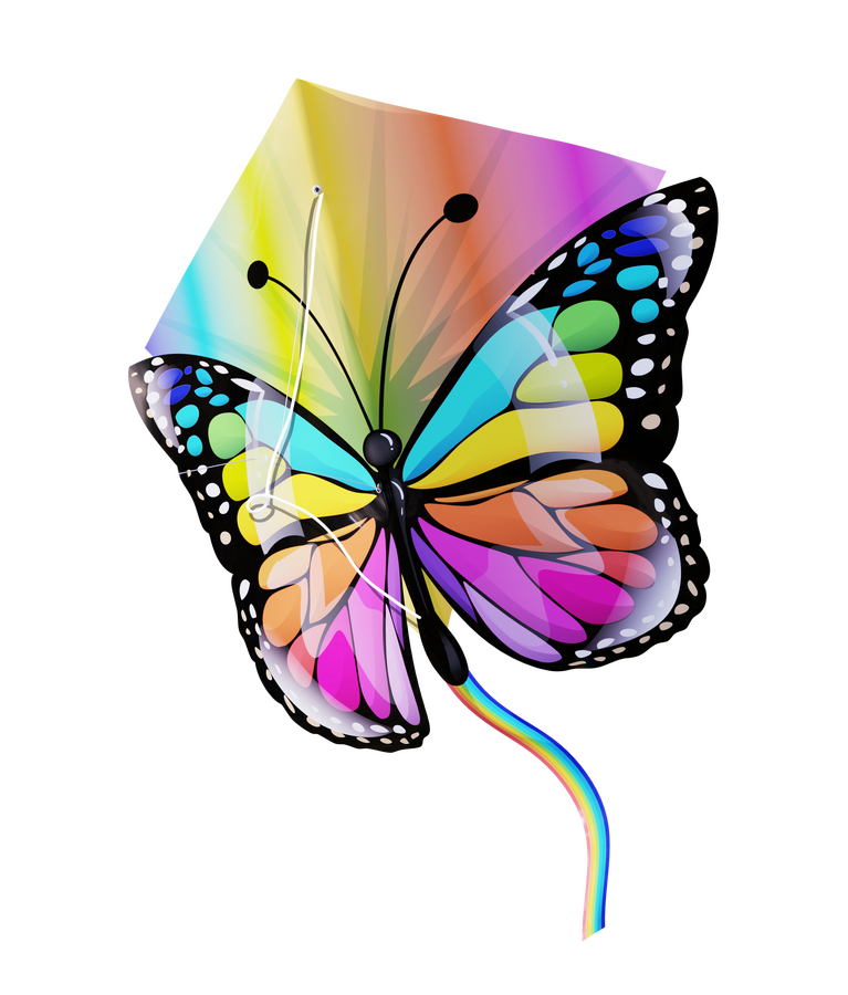 Létající Drak Pop Up Motýl 57x55 cm