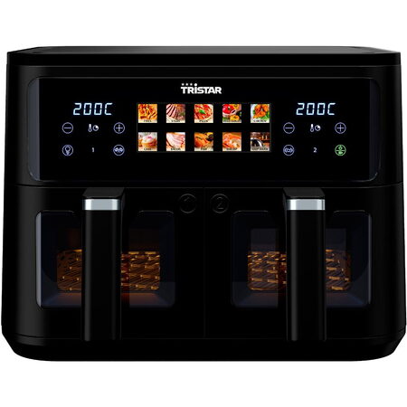 FR-9075 DVOUKOŠ. FRITÉZA 2X4,5L TRISTAR