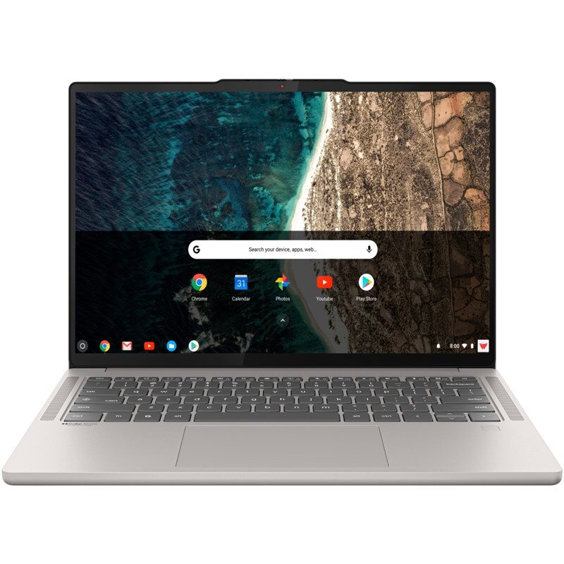 Ntb Lenovo Chrome 14M9610 MediatekKompanio Ultra 910, 14", RAM 16GB, SSD 256GB, MediaTek ARM Immortalis-G925 MC, FPR, Chrome OS - béžový