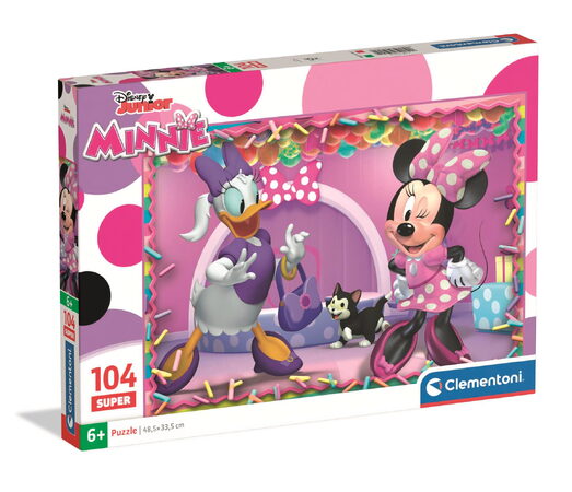 Clementoni - Puzzle 104 Super Minnie