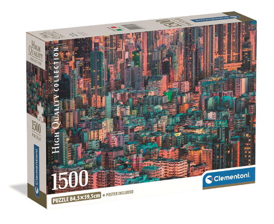 Clementoni - Puzzle 1500 Hongkong