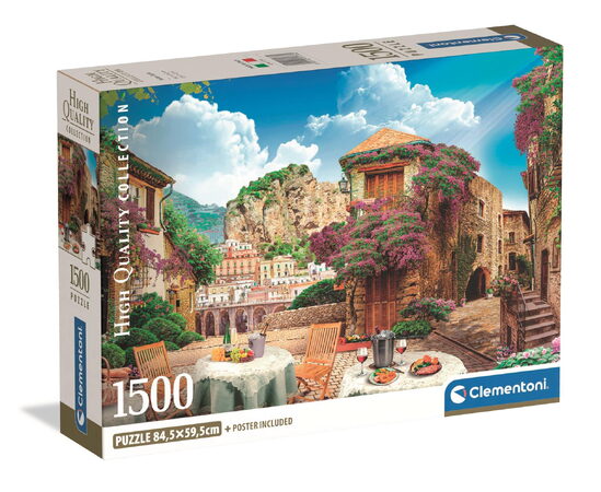 Clementoni - Puzzle 1500 Italské scenérie