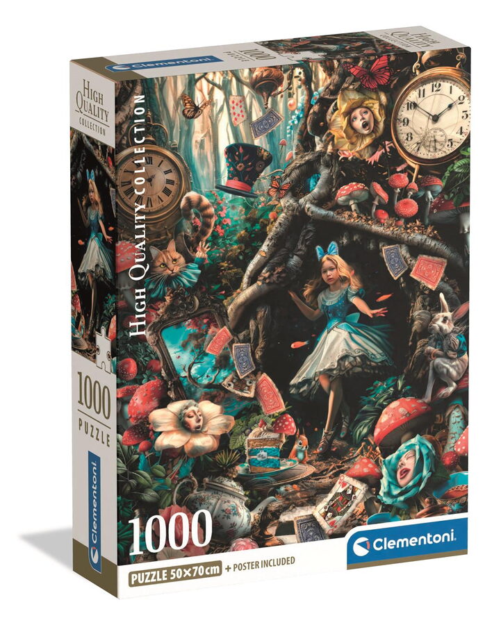 Clementoni - Puzzle 1000 Další den v říši divů