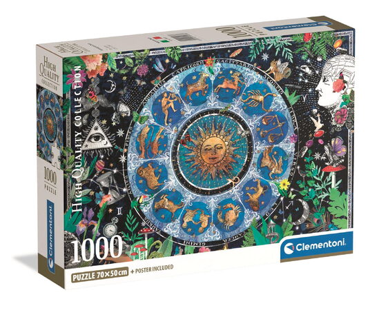 Clementoni - Puzzle 1000 Astrologická mapa