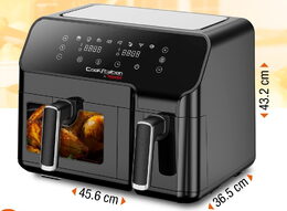 Techwood CS927 dvojitá horkovzdušná fritéza