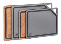 Prkénko krájecí G21 EcoCut z přírodní celulózy - sada 2 ks, hnědé