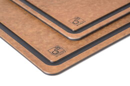 Prkénko krájecí G21 EcoCut z přírodní celulózy - sada 2 ks, hnědé