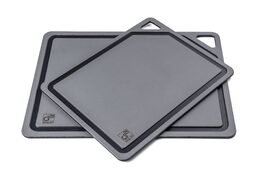 Prkénko krájecí G21 EcoCut z přírodní celulózy - sada 2 ks, grafitové