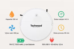Techwood TAR2036 robotický vysavač