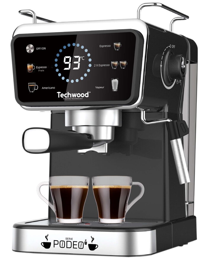 Techwood TCA1386EXN kávovar 2v1