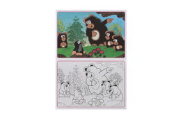 Omalovánky A5 - Krtek a medvědi 21x15cm