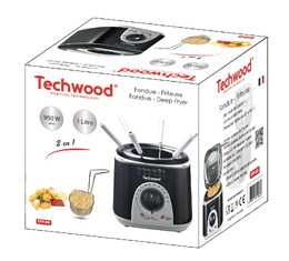 Techwood TFF86 fritéza a fondue 2v1
