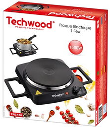 Techwood TPE156 elektrický vařič jednoplotýnkový