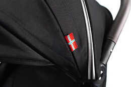 Sportovní kočárek Kidnort Snougle černý