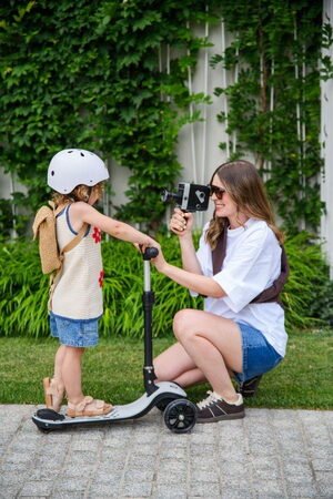 Koloběžka MoMi SAN růžová