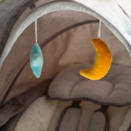 Elektrické houpátko Kidnort Svaie černé