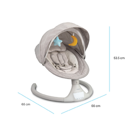 Elektrické houpátko Kidnort Svaie černé