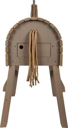 small foot Dřevěný koník šedý