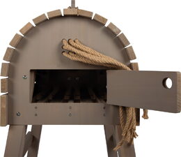 small foot Dřevěný koník šedý