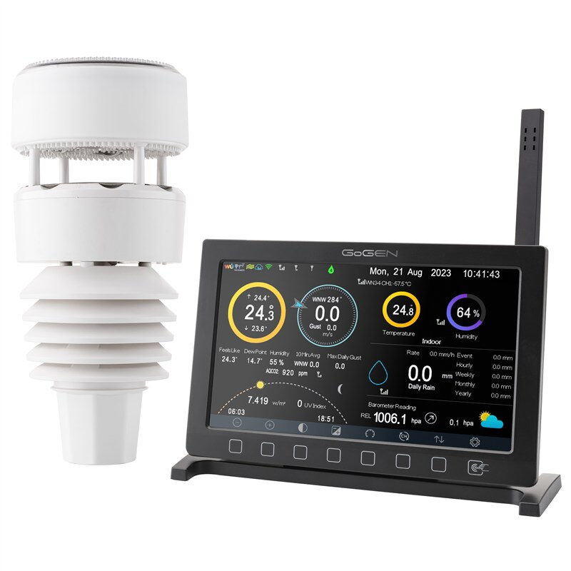 Meteostanice GoGEN ME 9900, černá