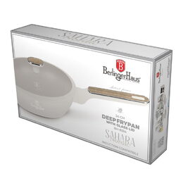 BERLINGERHAUS Pánev s poklicí s titanovým povrchem 24 cm Sahara Nordic Collection BH-8314