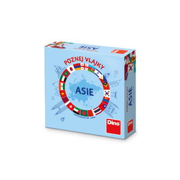 Dino Cestovní hra Poznej vlajky - Asie