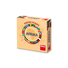Dino Cestovní hra Poznej vlajky - Afrika