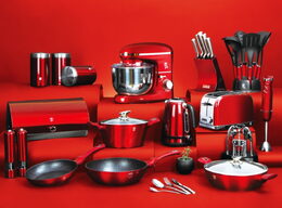 BERLINGERHAUS Sada nádobí s mramorovým povrchem 18 ks Burgundy Metallic Line BH-7035