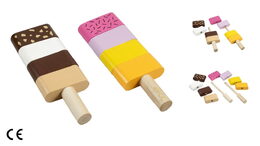 Skládanka nanuky dřevěné v  krabičce 12,5x17x1,5cm 12m+