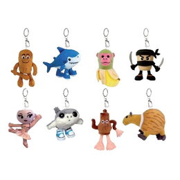 Brainrot Plyšová klíčenka 10 cm