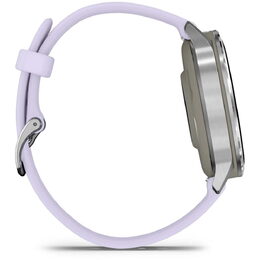 Venu 4 41mm Silver/Periwinkle Silic band