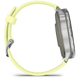 Venu 4 45mm Silver/Citron Silicone band