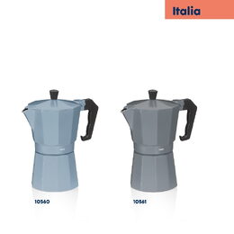 KELA Konvice na espresso kouřově modrá 19,0cm 9,0cm 300 ml KL-10560