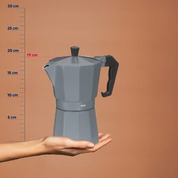 KELA Konvice na espresso tmavě šedá 19,0cm 9,0cm 300 ml KL-10561