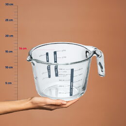 KELA Odměrka Malea sklo 1l KL-10106