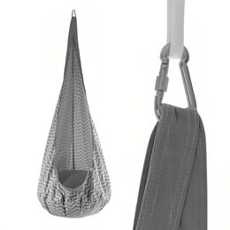 2Kids Toys Závěsný houpací vak šedý