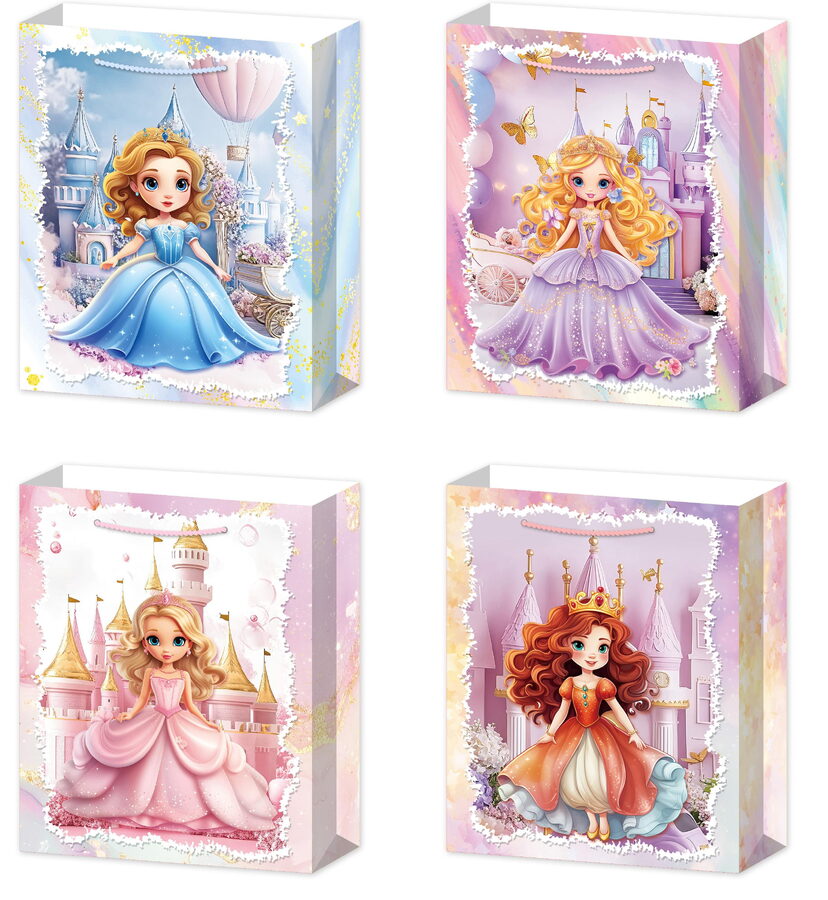 Dárková taška M - Princezny