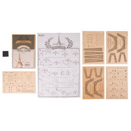 RoboTime 3D dřevěná skládačka Eiffelova věž