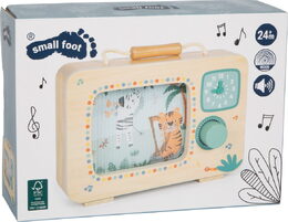 small foot Dřevěná televizní hudební skříňka Safari