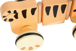 small foot Dřevěná tahací hračka Tygr