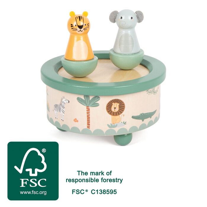 small foot Hrací skříňka Safari