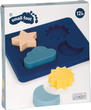 small foot Silikonové puzzle