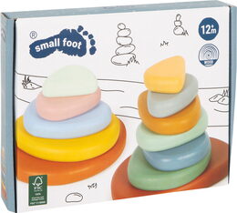 small foot Montessori říční kameny Balanční hra