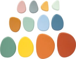 small foot Montessori říční kameny Balanční hra