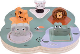 small foot 3D puzzle se zvuky zvířat Safari