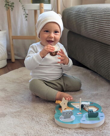 small foot 3D puzzle se zvuky zvířat Safari