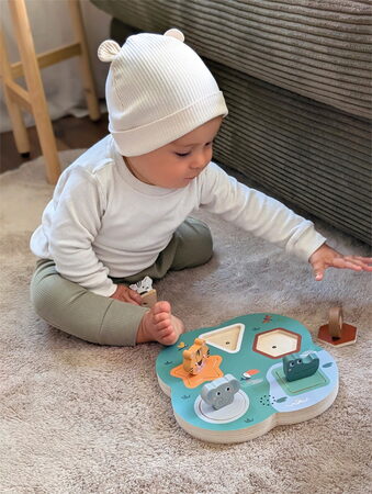 small foot 3D puzzle se zvuky zvířat Safari