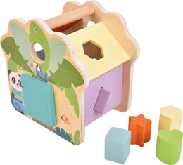 small foot Dřevěná vkládačka Přátelé z džungle