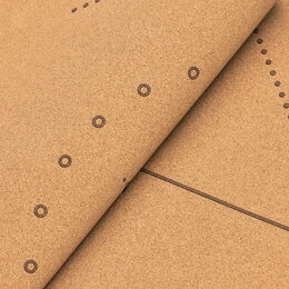 Spokey SAVASANA LOTOS Korková jóga podložka, 183 x 61 x 0,4 cm